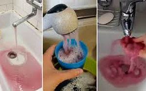 Red wine flows out of water taps in Italian village, local winery takes the blame