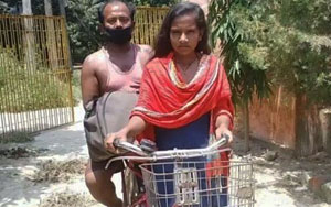 Bihar Girl, Who Cycled Down 1200km Carrying Father, To Be Called For Trial By Cycling Federation