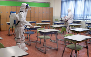 South Korea closes schools again just three days after they reopened as 176 new coronavirus cases reported