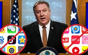 Pompeo Says US 'Looking At' Banning Chinese Social Media Apps: Report