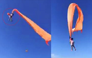 Taiwan Girl, 3, Survives Wild Skyride After Getting Caught in Giant Kite Tail