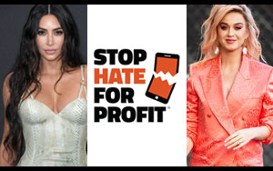 Kim Kardashian, Other Stars in Social Media 'Freeze' in Protest Over Hate Speech