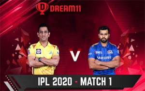 IPL 2020 Opener - Get Ready For The Blockbuster Clash b/w Mumbai Indians and Chennai Super Kings!