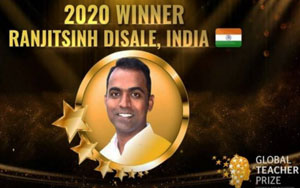 Ranjitsinh Disale From India Wins $1 million Global Teacher Award 2020!