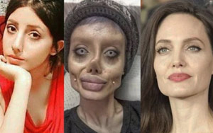 Iranian Teenager Who Morphed Her Photos to Look Like 'Zombie' Angelina Sentenced to 10 years in Jail