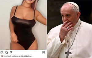 Pope Francis Under Fire Again for Allegedly 'Liking' Another Racy Picture on Instagram