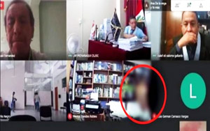 Peruvian Lawyer Caught Having $ex With 'Client' During Live Court Hearing on Zoom