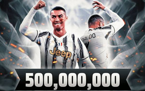 Cristiano Ronaldo Becomes First Person to Reach 500 Million Followers on Social Media