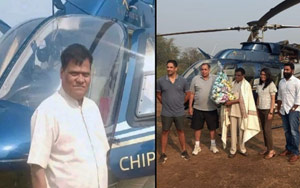 Maharashtra Farmer Buys Helicopter Worth Rs 30 Crore To Sell Milk