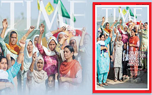 I Cannot Be Intimidated. I Cannot Be Bought - Ahead of the International Women's Day, TIME magazine Features Indian Women Farmer Protesters!