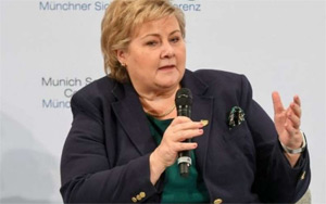 Norway PM Erna Solberg Fined Rs 1.75 Lakh by Police for Violating COVID-19 Norms!