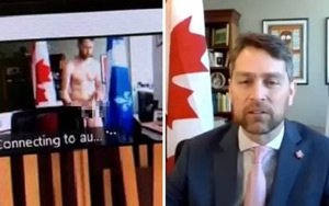 Canada MP Appears Naked On Parliament Zoom