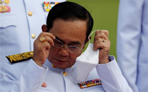 Thai PM Attends Meeting To Discuss COVID-19 Situation Without Face Mask, Fined 6,000 baht