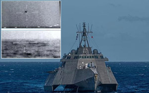 Mysterious UFO Disappears Into the Ocean In Newly Leaked US Navy Video