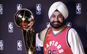 Indian-Origin Man Becomes The 1st Fan in The NBA's Hall Of Fame