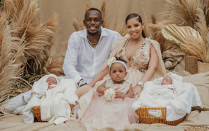 Legend Usain Bolt welcomes twin sons & their unique names take the internet by storm!