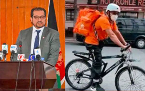 Former Afghan Minister Syed Ahmad Saadat Works as Pizza Delivery Guy in Germany