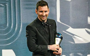 Lionel Messi named FIFA's best men's player for 2023