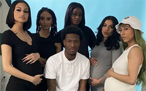 Guy Gets Five Women Pregnant at the Same Time, Hosts Joint Baby Shower