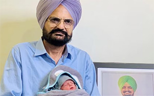 Sidhu Moosewala's Parents Welcome Baby Boy, Father Shares Photo