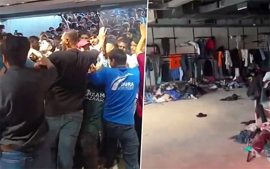 Watch: Karachi's Dream Bazaar Mall Ransacked, Looted By Unruly Mob On Opening Day