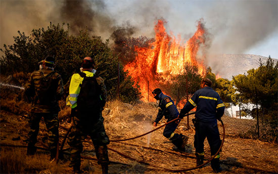 Woman Intentionally Started Wildfires In Greece To 'Watch And Flirt With Firefighters'