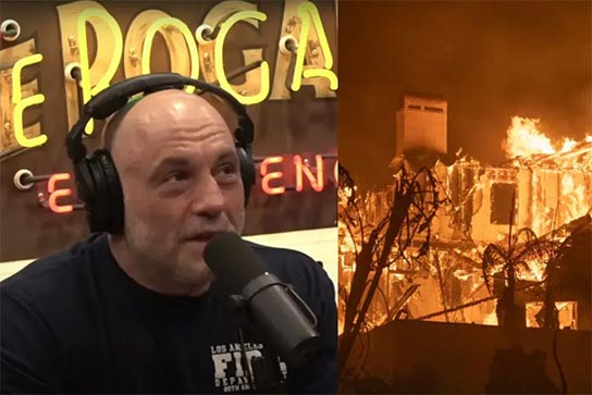 Joe Rogan’s Chilling Orediction On California Fires Resurfaces As Blaze Surges Out Of Control