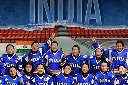 Indian Women's Ice Hockey Team Wins A Historic Bronze At The IIHF Asia Cup