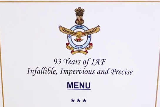 Rawalpindi Chicken Tikka To Balakot Tiramisu IAF Mocks Pakistan On Dinner Table
