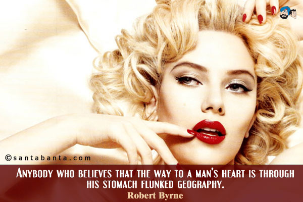 Why do women wear lipstick? So that short-sighted men have a target to aim at!