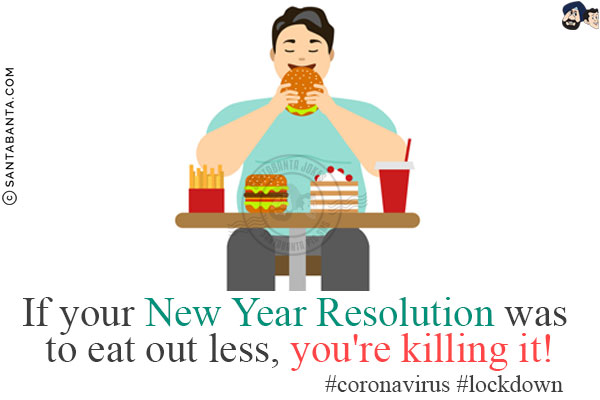 If your New Year Resolution was to eat out less, you're killing it!