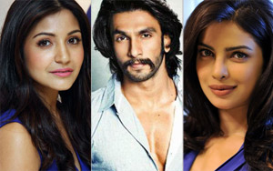 Priyanka, Ranveer, Anushka TOGETHER!