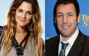 Feted! Adam Sandler, Drew Barrymore