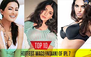 Top 10 Hottest WAGS (Indian) of IPL 7