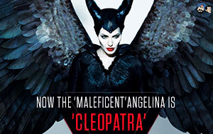 Now the 'Maleficent' Angelina is 'Cleopatra'