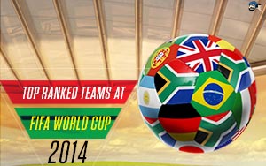 Top Ranked Teams at FIFA World Cup 2014