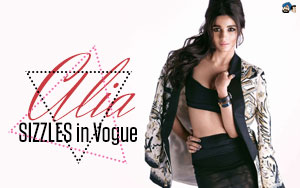 Alia SIZZLES in Vogue