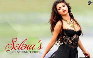 Selena's Shorts getting Shorter!