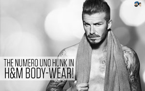 The Numero Uno Hunk in H&M Body-wear!