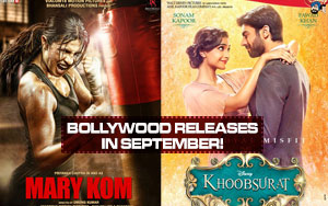 Bollywood Releases in SEPTEMBER!