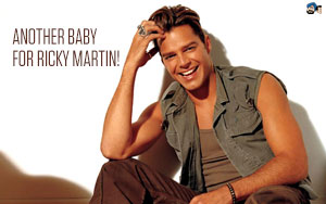 Another baby for Ricky Martin!