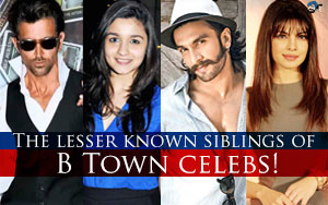 The lesser Known Siblings of B Town Celebs