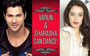 Varun & Sharadha can Dance!