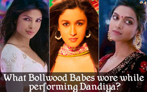 What Bollwood Babes wore while performing Dandiya?