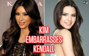 Kim Embarrasses Kendall