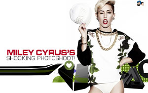 Miley Cyrus's SHOCKING Photoshoot!