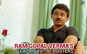 Ram Gopal Verma's sleazy 'Savitri' posters