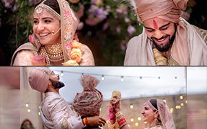 Here're the inside pictures of Anushka & Virat's Tuscany wedding