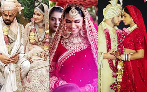 The Best Wedding Attires of Bollywood Actresses!