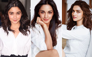 Bollywood divas looking glamourous in crisp white shirts!